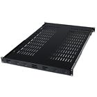 175lbs Adjshelf Startech.com 1u Adjustable Mounting Depth Vented Rack Mount Shelf 80k