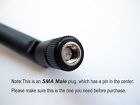 4330372792 Generic Black Omni Wifi Booster Sma Male Antenna 7437157438401