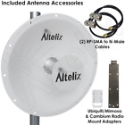 Ad5g25m2 Altelix Ghz Mimo Dish Antenna For Cambium Epmp Ubiquiti Mimosa