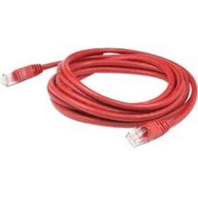 Add-1fcat6as-rd Addon 1ft Rj-45 Male To Shielded Straight Red Cat6a Stp Pvc Coppe