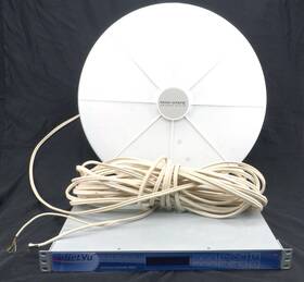 C9000a C-com Inetvu Antenna Controller 1u And Satellite Dish