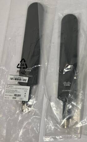Cisco 07-100388-01 2 Lot 4g Lte Nim Wireless Antenna Lte-antm-d Tnc Male For Nim-ltea-ea New