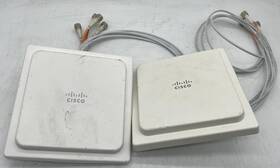 Cisco 800-37370-01 2x Air-ant2524v4c-r Dual-band Omnidirectional Antennas