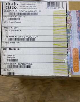 Ant-3-4g2g1-o Cisco Ant34g2g1o New Cellular And Gps 3 In 1 Antenna