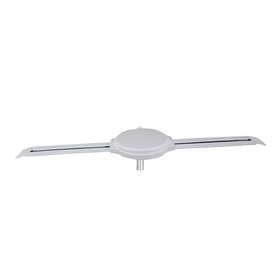 Digiwave 669716493812 Digital Outdoor Amplified Hdtv Antenna Silver