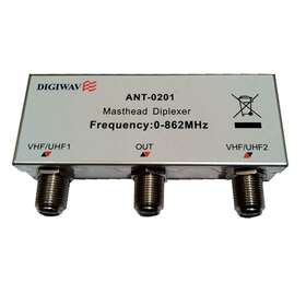 Digiwave 669716493898 High Performance Diplexer Silver