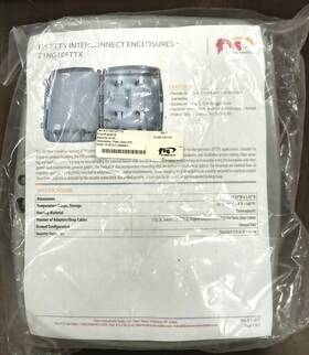 Fiber Instrument Sales Z1ng10fttx 2-pack Fis New Fttx / Fth Interconnect Enclosures
