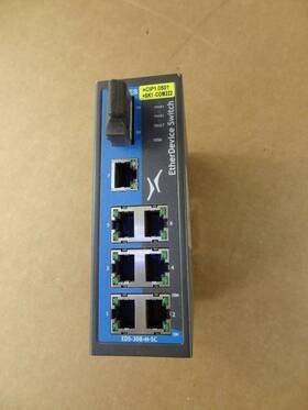 Eds-308-m-sc Krones 12-48dcv 8 Channel Etherdevice Switch Plc