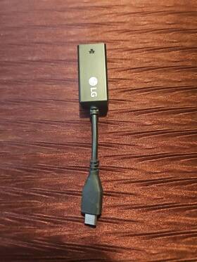 Lg Ead64185904 Gram Usb C Thunderbolt Rj45 Cable 13z990-a.aas5u1 Inch Grade A