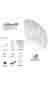 Nbe-m5-16 Nbe-m5-16x2 Ubiquiti Networks 2 Pack 2-pack 5ghz Nanobeam M5 16dbi Airmax Bridge