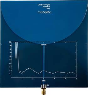 Nooelec Inc. 628693723022 Uwb Surveyor Antenna - Extremely Wide Bandwidth Biconical Low-profile Pc