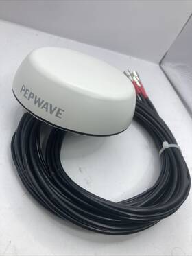 Peplink Ant-mb-40g-q-w-6 Mobility 40g 5-in-1 Dome Antenna For 5g 4xlte 1xgps - Black Sma Male