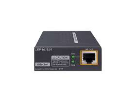 Lrp-101uh Planet 1-port 10/100 Tx Poe Pd Utp Long Reach Injector