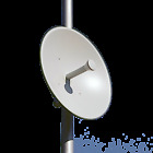 5.250-5.850 Qf2-52-n Gabriel Foot Single Polarity Dish Ghz