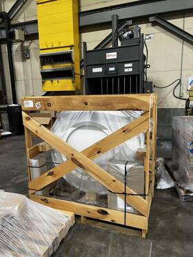 Hp4-5.2ns Radiowaves 5.25-5.85 Ghz 34.7dbi 4ft Parabolic Antenna - Kit Crated