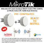 Rbsxt-5ndr2-x2-pre Mikrotik Sxt Lite5 Outdoor 703624200978