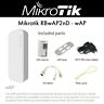 802.11b-g-n Rbwap2nd Mikrotik Wap Access Point Outdoor Weatherproof 602003746581