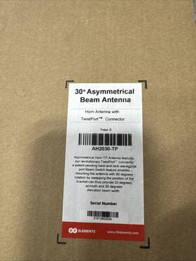 Ah-2030-tp Rf Elements Ah2030-tp 5ghz 20.5dbi 30 Degree Asymmetrical Beam Horn Antenna