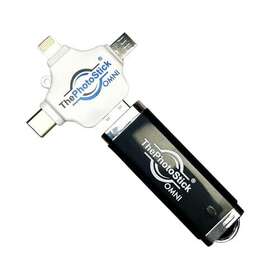 Thephotostick 754194270809 Omni 128gb - Secure Photo And Video Backup Transfer Usb &