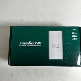 Ubiquiti Networks 810354021558 Rocket M3 3ghz White Mimo Wifi Ap Carrier Class Airmax Basestation