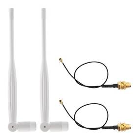 X Wind Xf-7257 2 2.4ghz 3dbi Indoor Omni-directional Wifi Bluetooth Antenna 802.11n/b/g Rp