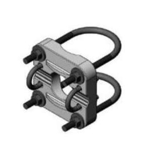 Bwc1001 Yagi Pctel Bluewave Clamp With Hardware Missing 1 Small U-clap