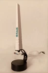 D-link ANT24-0400 2.4 Ghz Omni-directional 4DBI Wireless Indoor Antenna. Fixed Price $9.50.