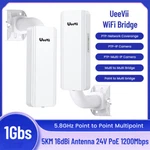 Gigabit Wireless Bridge 5KM Long Range Outdoor Wifi Cpe 1200MBPS 16DBI Antenna. Fixed Price $99.00.