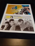 Eve 6 / SR-71 Rare Original Radio Promo Poster Framed! #2. Fixed Price $57.00.