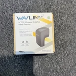 Wavlink AC750 Dual Band Wifi Range Extender 2.4GHZ / 5GHZ Wireless Repeater New. Fixed Price $30.00.