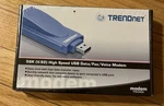 Trendnet 56K (V.92) High Speed Usb Data Fax Voice Modem (TFM-560U) New. Fixed Price $19.48.