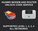 Huawei Modem And Router Network Unlock Code, Worldwide, Level 1, 2, 3, 4. Fixed Price $35.00.