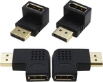 Ecsing 4PCS Dp To Female Set Angled Display Port 90.... Fixed Price $17.99.