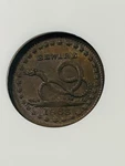1865 Civil Token (136/397A) - Andrew Jackson Beware (snake) Ngc MS64. Fixed Price $225.00.