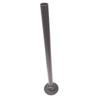 Ergotron 20-137-200 DS100 Mounting Pole, Black, Length: 28", With Base. Fixed Price $155.00.