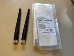 3X Cisco Antennas AIR-ANT2422DW-R One White Two Black Dipole. Fixed Price $5.00.
