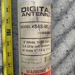 Digital 848-WLW 8' 10DB 2.4GHZ Wifi Marine Grade Antenna, 1"-14 & F114. Fixed Price $159.99.