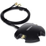 Trendnet Magnetic Dual Antenna Mounting Base Stand Black Model TEW-LB101. Fixed Price $27.70.