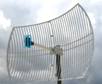 2.4GHZ 24DBI Wifi Bluetooth Parabolic Dish Grid Antenna Assb In Usa 2.3 2.5GHZ. Fixed Price $83.00.