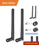 Dual Band Wifi Antenna 2-PACK 3DBI Mimo Rp-sma Male For Enhanced Connectivity. Fixed Price $7.79.