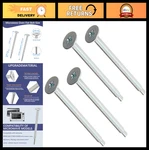 Universal Microwave Mounting Kit - 4 Pcs Replacement Screws & Bolts For Easy Ins. Fixed Price $21.99.