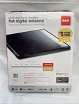 Rca Multi-directional Amplified Digital Flat Antenna #ANT1650R Open Box. Fixed Price $34.00.