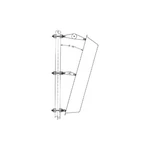 Amphenol - 21700000 Mount Downtilt Bracket. Fixed Price $266.76.
