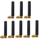 8X Hqrp Sma Male 4.6CM 433MHZ Gsm Gprs Antennas For Two-way Radio / Wifi Router. Fixed Price $18.45.