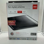 Rca Antenna Amplified Indoor Flat Hdtv Multi-directional ANT1650F. Fixed Price $39.50.