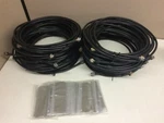 Lot Of 12 New Cushcraft 25FT (male) (m) Coaxial Antenna Cable CASNM300LNM. Fixed Price $179.95.