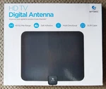 Ematic Hd Tv Digital Antenna, 40-50 Mile Range, Multi-directional, 13-FEET Cable. Fixed Price $9.99.