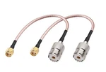 Dht Electronics Handheld Antenna Cable Sma Uhf SO-239 Female Connectors. Fixed Price $12.93.
