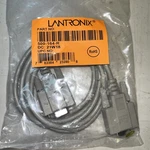 New Lantronix DB9F To 6FT Null Modem Cable 500-164-R / 21W18 Sealed. Fixed Price $6.76.