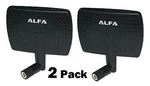 Pack Alfa APA-M04 2.4HGZ 7 Dbi Booster Rp-sma Panel High-gain Swivel Antenna. Fixed Price $17.88.